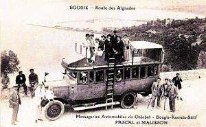 672- Bougie - Route des Aygades -  Autobus